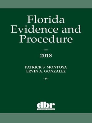 cover image of Florida Evidence and Procedure
